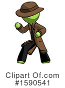 Green Design Mascot Clipart #1590541 by Leo Blanchette