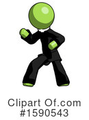 Green Design Mascot Clipart #1590543 by Leo Blanchette