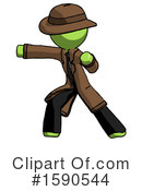 Green Design Mascot Clipart #1590544 by Leo Blanchette