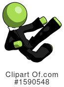 Green Design Mascot Clipart #1590548 by Leo Blanchette