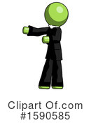 Green Design Mascot Clipart #1590585 by Leo Blanchette
