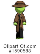 Green Design Mascot Clipart #1590588 by Leo Blanchette