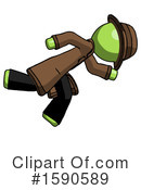 Green Design Mascot Clipart #1590589 by Leo Blanchette