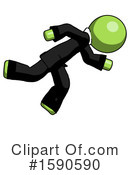 Green Design Mascot Clipart #1590590 by Leo Blanchette