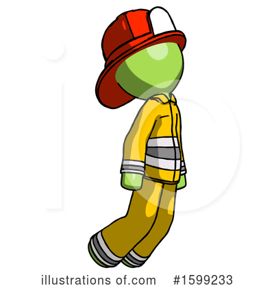 Royalty-Free (RF) Green Design Mascot Clipart Illustration by Leo Blanchette - Stock Sample #1599233