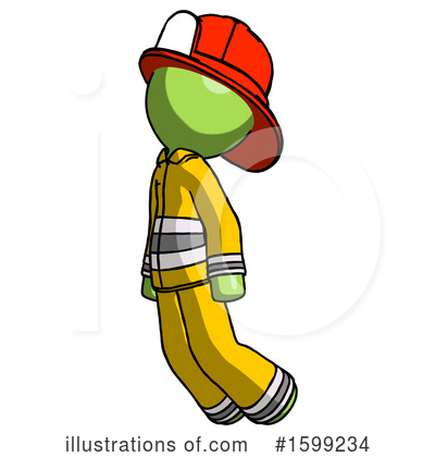 Royalty-Free (RF) Green Design Mascot Clipart Illustration by Leo Blanchette - Stock Sample #1599234