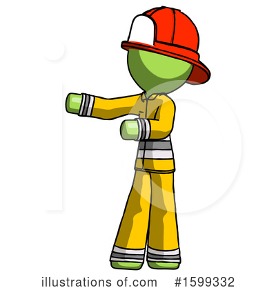 Royalty-Free (RF) Green Design Mascot Clipart Illustration by Leo Blanchette - Stock Sample #1599332