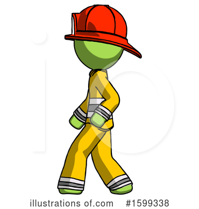 Royalty-Free (RF) Green Design Mascot Clipart Illustration by Leo Blanchette - Stock Sample #1599338