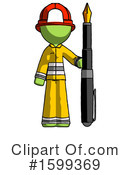 Green Design Mascot Clipart #1599369 by Leo Blanchette