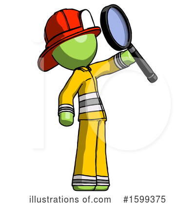 Royalty-Free (RF) Green Design Mascot Clipart Illustration by Leo Blanchette - Stock Sample #1599375