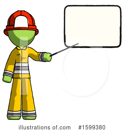 Royalty-Free (RF) Green Design Mascot Clipart Illustration by Leo Blanchette - Stock Sample #1599380