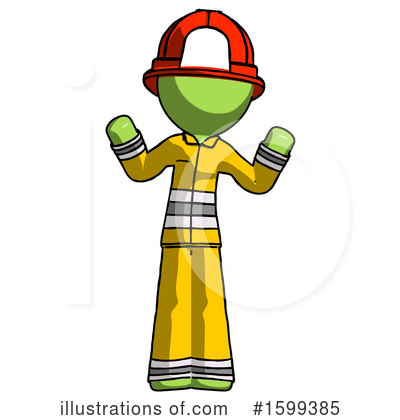Royalty-Free (RF) Green Design Mascot Clipart Illustration by Leo Blanchette - Stock Sample #1599385