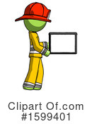 Green Design Mascot Clipart #1599401 by Leo Blanchette