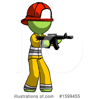 Royalty-Free (RF) Green Design Mascot Clipart Illustration by Leo Blanchette - Stock Sample #1599455