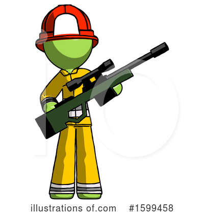 Royalty-Free (RF) Green Design Mascot Clipart Illustration by Leo Blanchette - Stock Sample #1599458