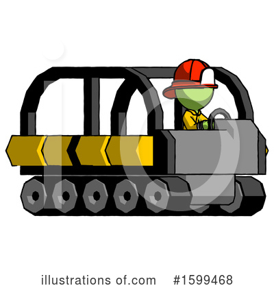 Royalty-Free (RF) Green Design Mascot Clipart Illustration by Leo Blanchette - Stock Sample #1599468