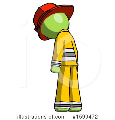 Royalty-Free (RF) Green Design Mascot Clipart Illustration by Leo Blanchette - Stock Sample #1599472