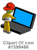 Green Design Mascot Clipart #1599486 by Leo Blanchette