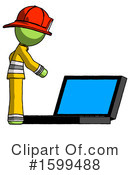 Green Design Mascot Clipart #1599488 by Leo Blanchette
