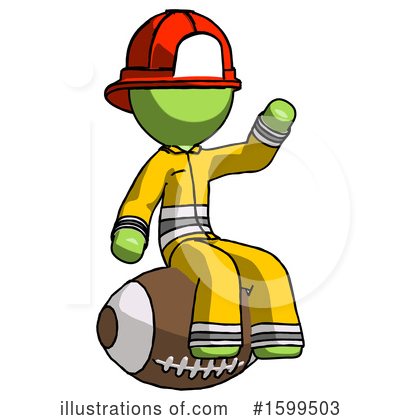 Royalty-Free (RF) Green Design Mascot Clipart Illustration by Leo Blanchette - Stock Sample #1599503