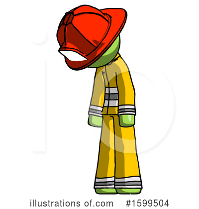 Royalty-Free (RF) Green Design Mascot Clipart Illustration by Leo Blanchette - Stock Sample #1599504