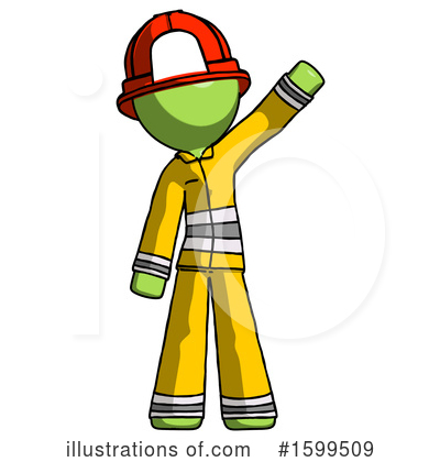 Royalty-Free (RF) Green Design Mascot Clipart Illustration by Leo Blanchette - Stock Sample #1599509