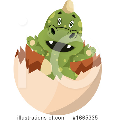 Royalty-Free (RF) Green Dragon Clipart Illustration by Morphart Creations - Stock Sample #1665335