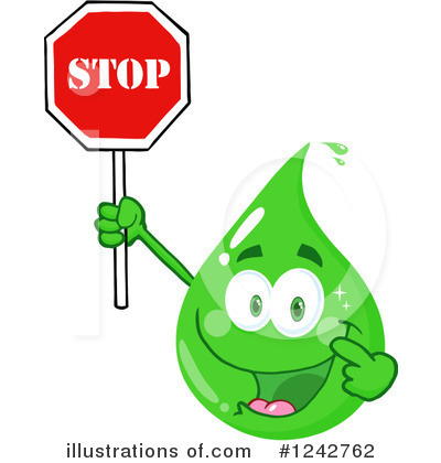 Green Droplet Clipart #1242762 by Hit Toon