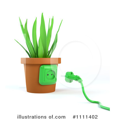 Royalty-Free (RF) Green Energy Clipart Illustration by Mopic - Stock Sample #1111402
