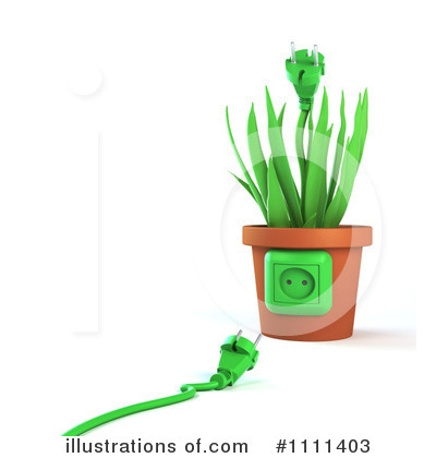 Royalty-Free (RF) Green Energy Clipart Illustration by Mopic - Stock Sample #1111403