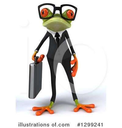 Green Frog Clipart #1299241 by Julos