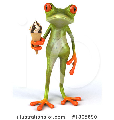 Green Frog Clipart #1305690 by Julos