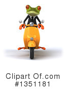 Green Frog Clipart #1351181 by Julos
