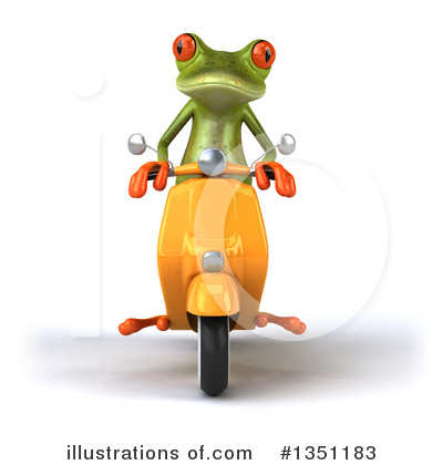 Green Frog Clipart #1351183 by Julos