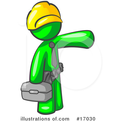 Handyman Clipart #17030 by Leo Blanchette