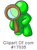 Green Man Clipart #17035 by Leo Blanchette