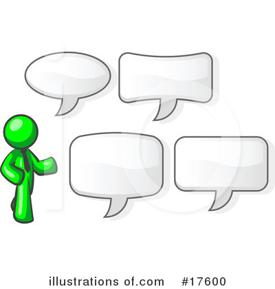 Speech Balloon Clipart #17600 by Leo Blanchette