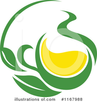 Royalty-Free (RF) Green Tea Clipart Illustration by Vector Tradition SM - Stock Sample #1167988