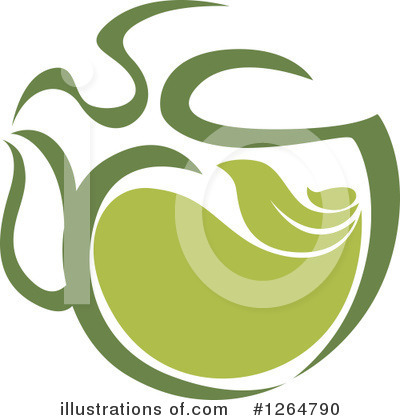 Teapot Clipart #1264790 by Vector Tradition SM