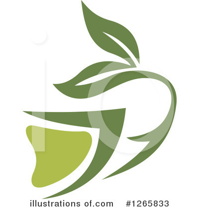 Royalty-Free (RF) Green Tea Clipart Illustration by Vector Tradition SM - Stock Sample #1265833