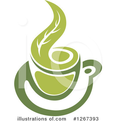 Royalty-Free (RF) Green Tea Clipart Illustration by Vector Tradition SM - Stock Sample #1267393