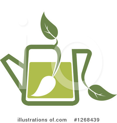 Royalty-Free (RF) Green Tea Clipart Illustration by Vector Tradition SM - Stock Sample #1268439