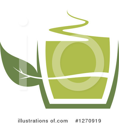 Royalty-Free (RF) Green Tea Clipart Illustration by Vector Tradition SM - Stock Sample #1270919