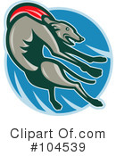 Greyhound Clipart #104539 by patrimonio