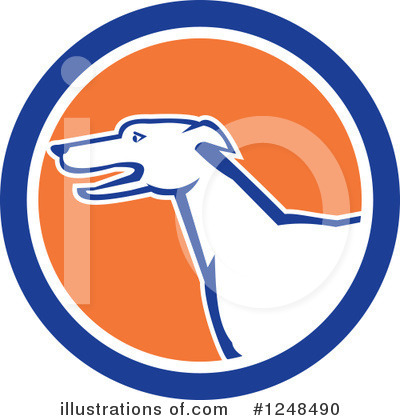Greyhound Clipart #1248490 by patrimonio