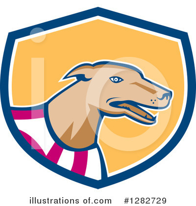Greyhound Clipart #1282729 by patrimonio