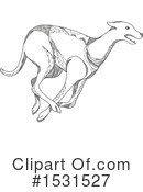 Greyhound Clipart #1531527 by patrimonio
