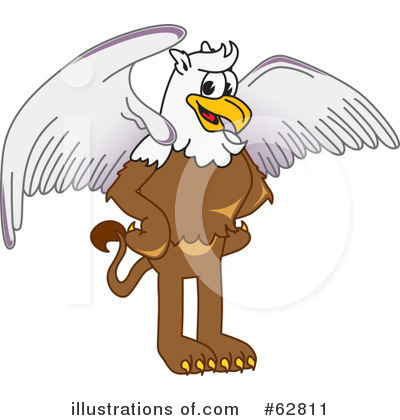 Royalty-Free (RF) Griffin Character Clipart Illustration by Mascot Junction - Stock Sample #62811