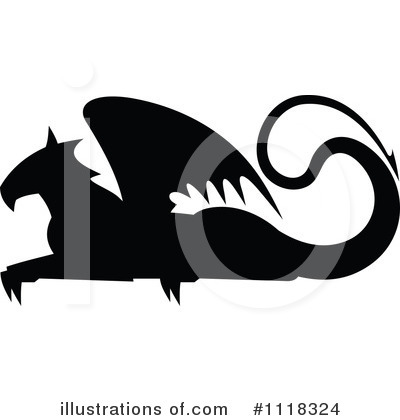 Royalty-Free (RF) Griffin Clipart Illustration by Vector Tradition SM - Stock Sample #1118324