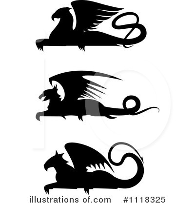 Royalty-Free (RF) Griffin Clipart Illustration by Vector Tradition SM - Stock Sample #1118325
